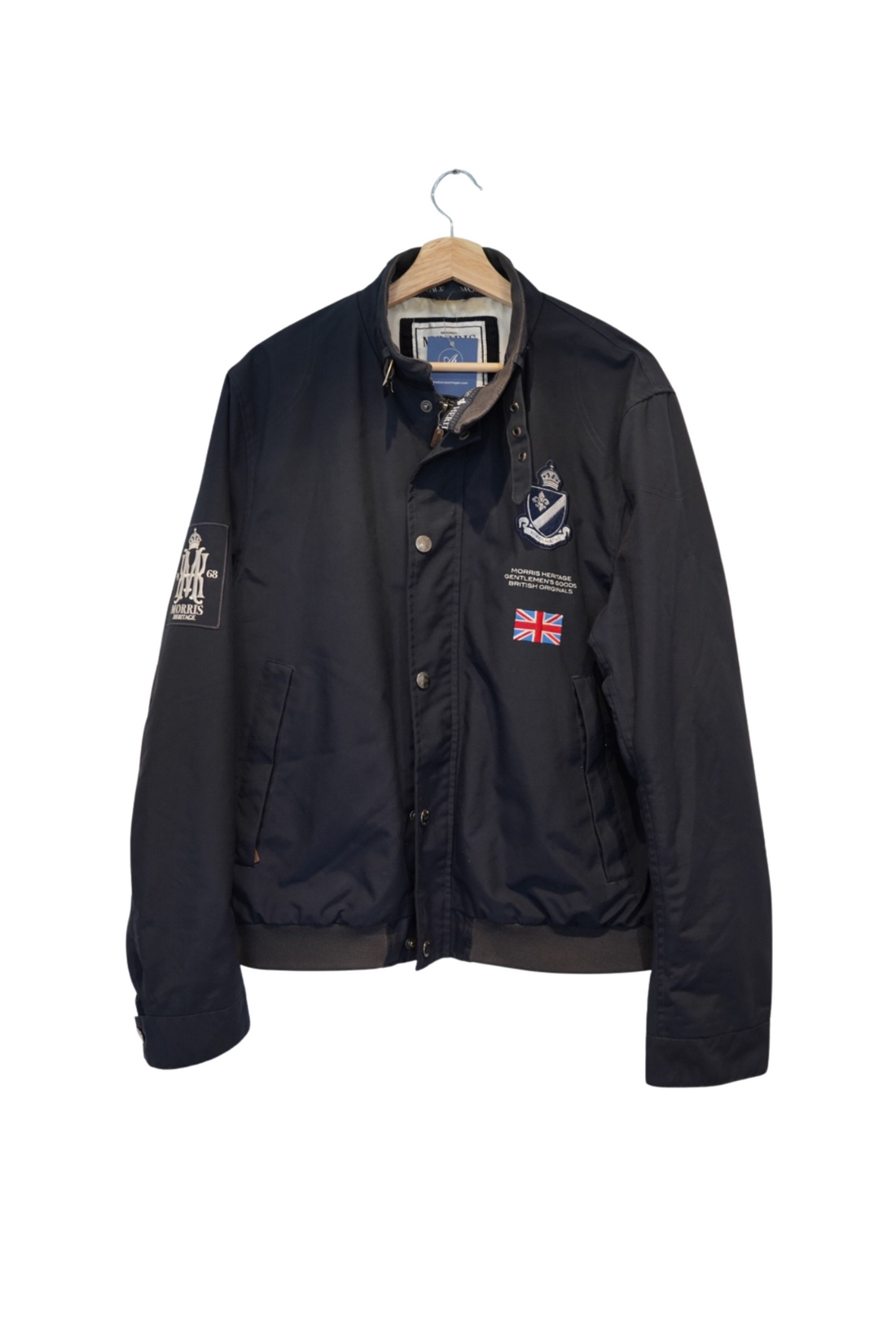 Morris Stockholm Navy Heritage British Original Nylon Jacket