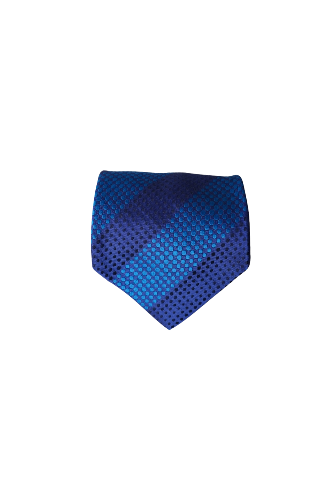Paul Smith Navy and Blue Dotted Silk Tie