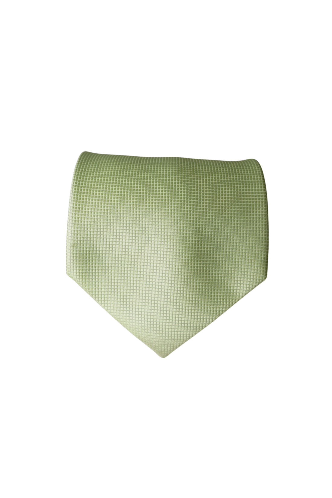 Ermenegildo Zegna Green Silk Tie