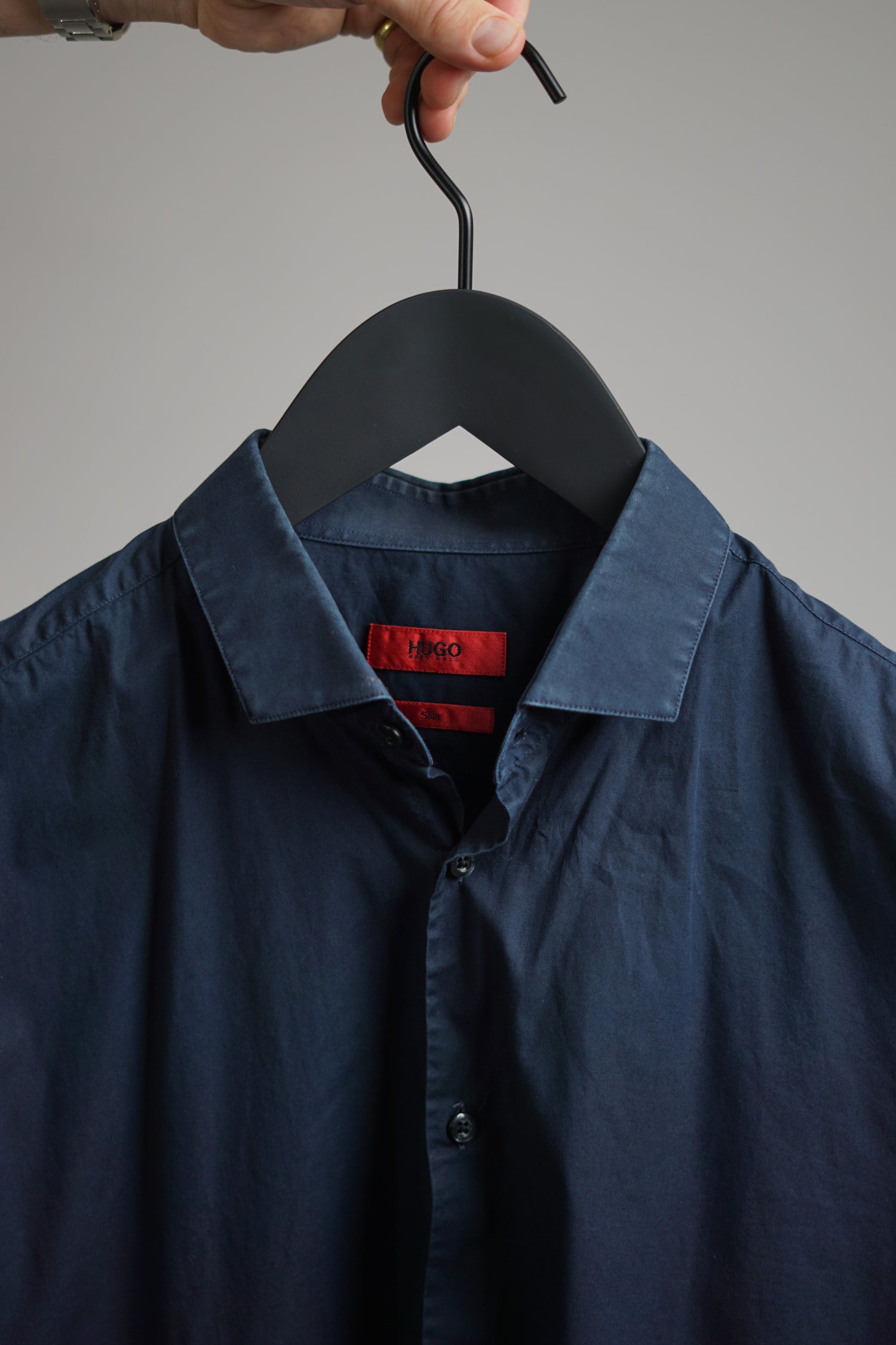 Hugo Boss Dark Blue Slim Shirt