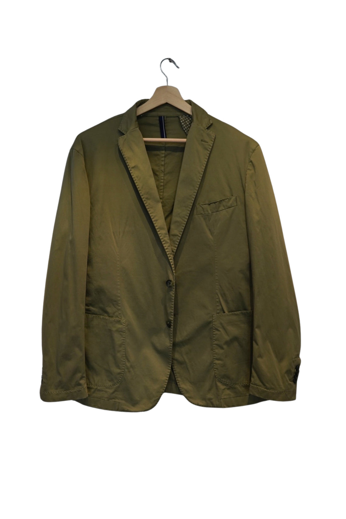 Jerry Key Lightgreen Vintage Cotton Blazer