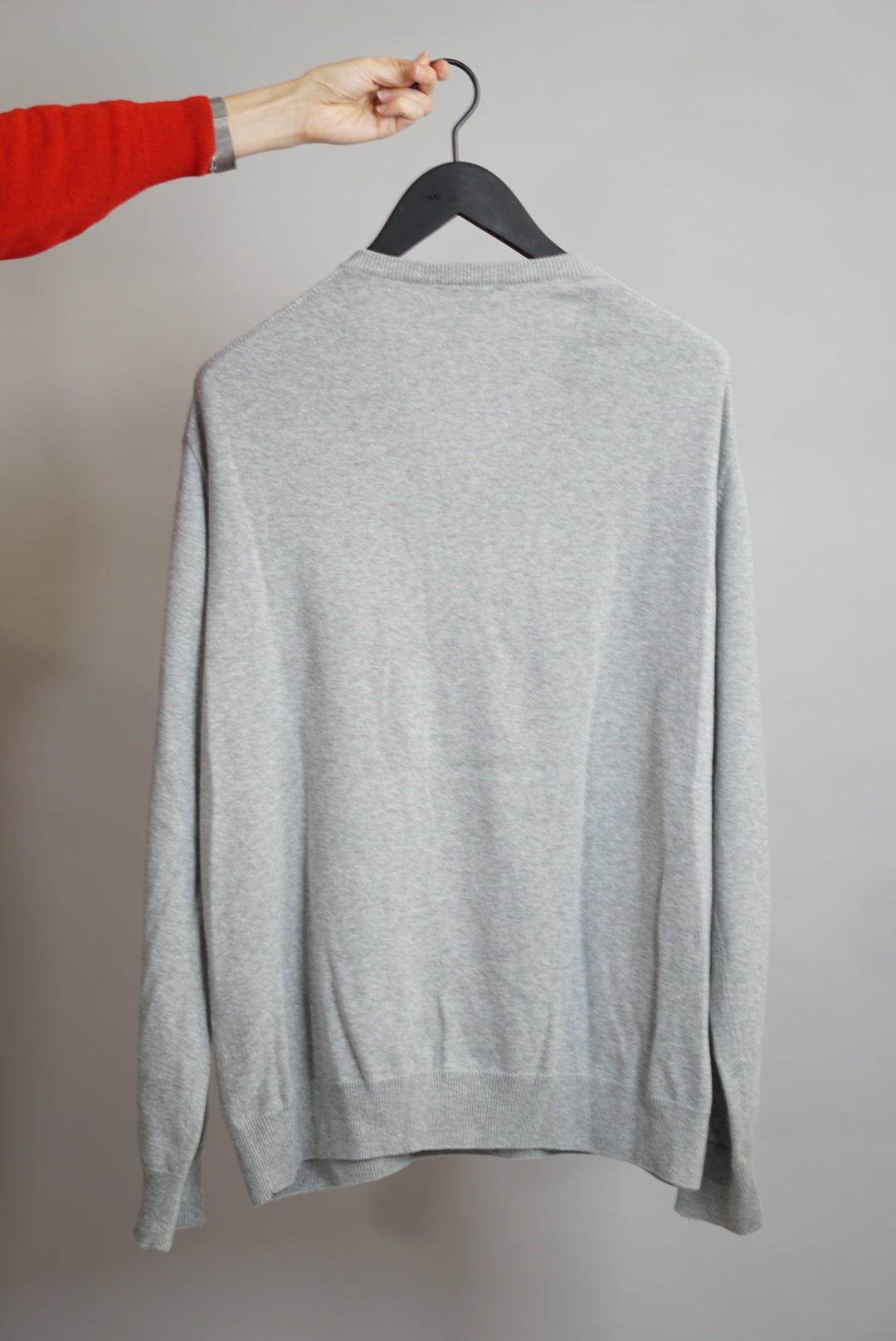 Gant Lightgrey V-Neck Knit