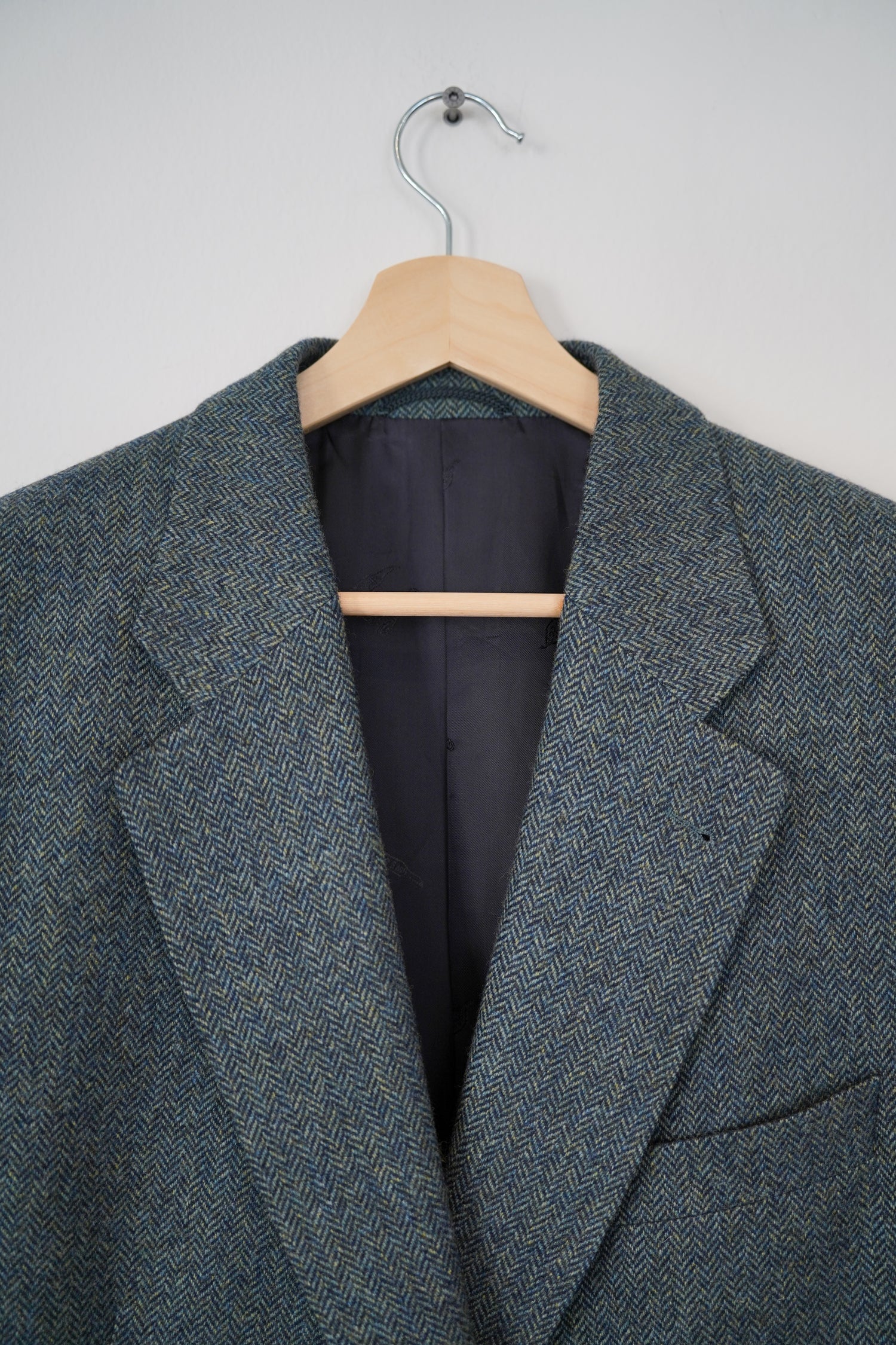 Burberry Green Virgin Wool Blazer
