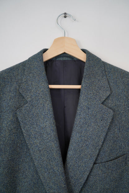 Burberry Green Virgin Wool Blazer