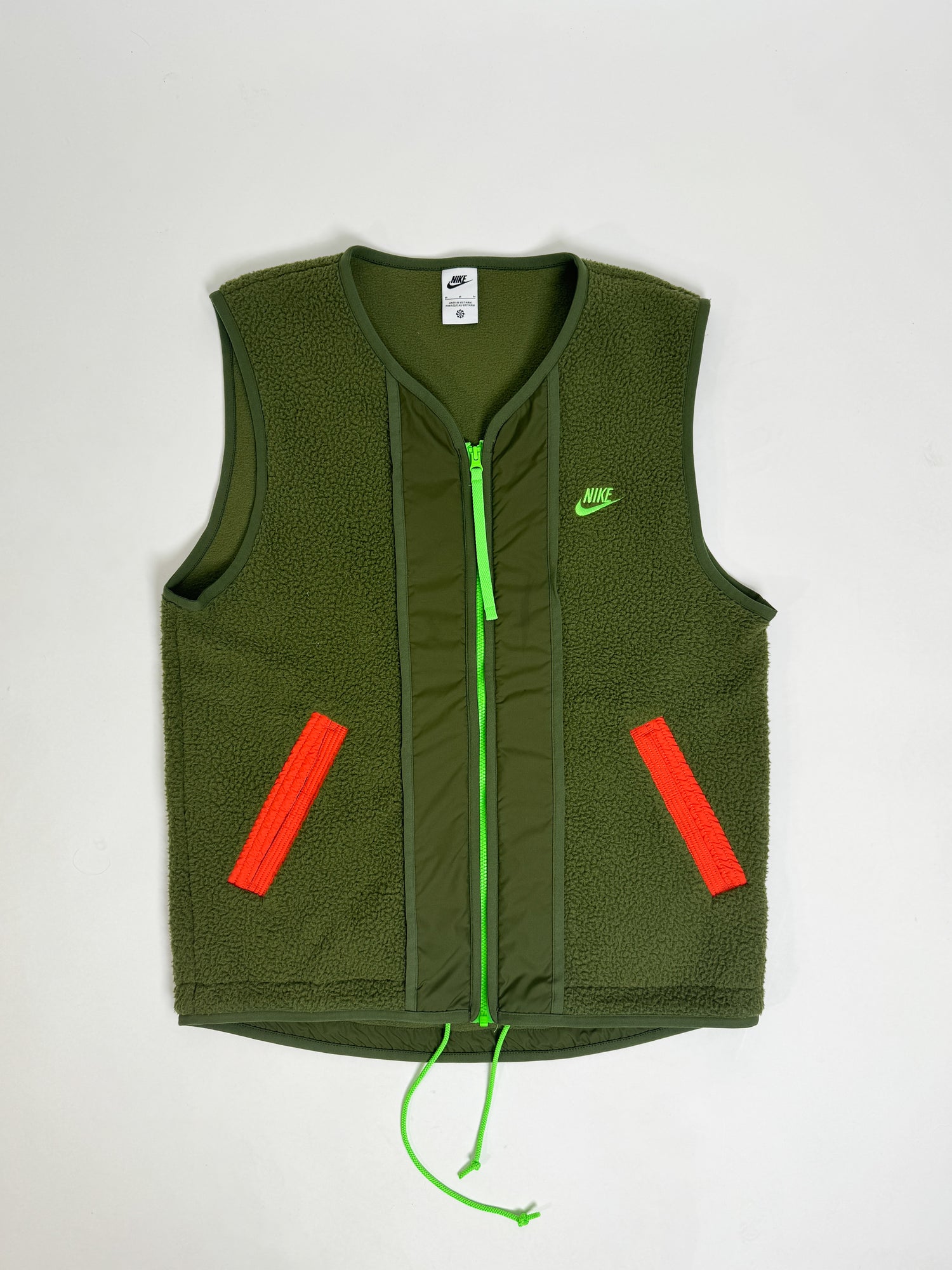 Nike Green Fleece Vest