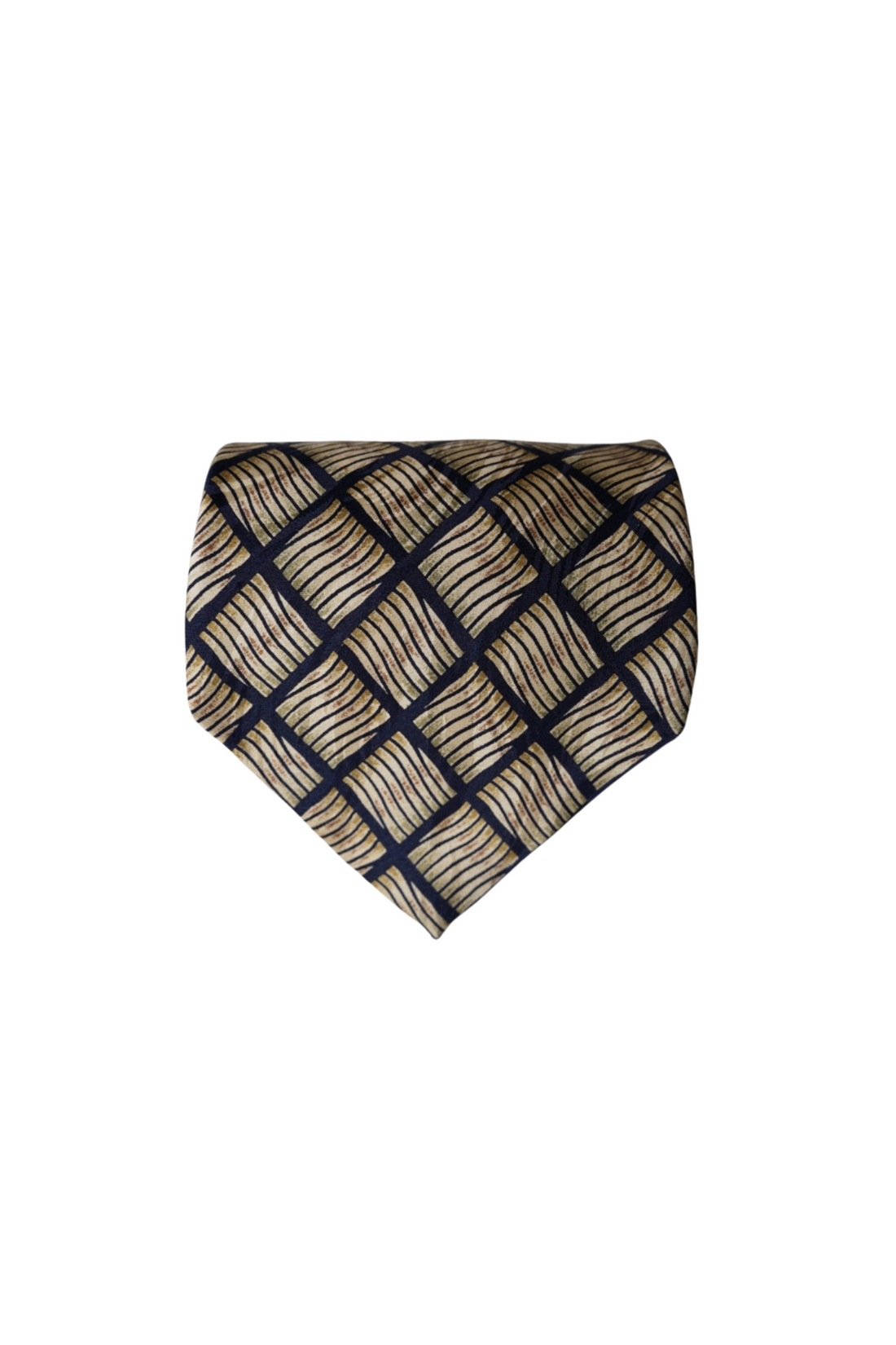 Raphael Vintage Square Hand Made Silk Tie