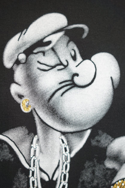 Dolce &amp; Gabbana Black Highroller Popeye T-Shirt