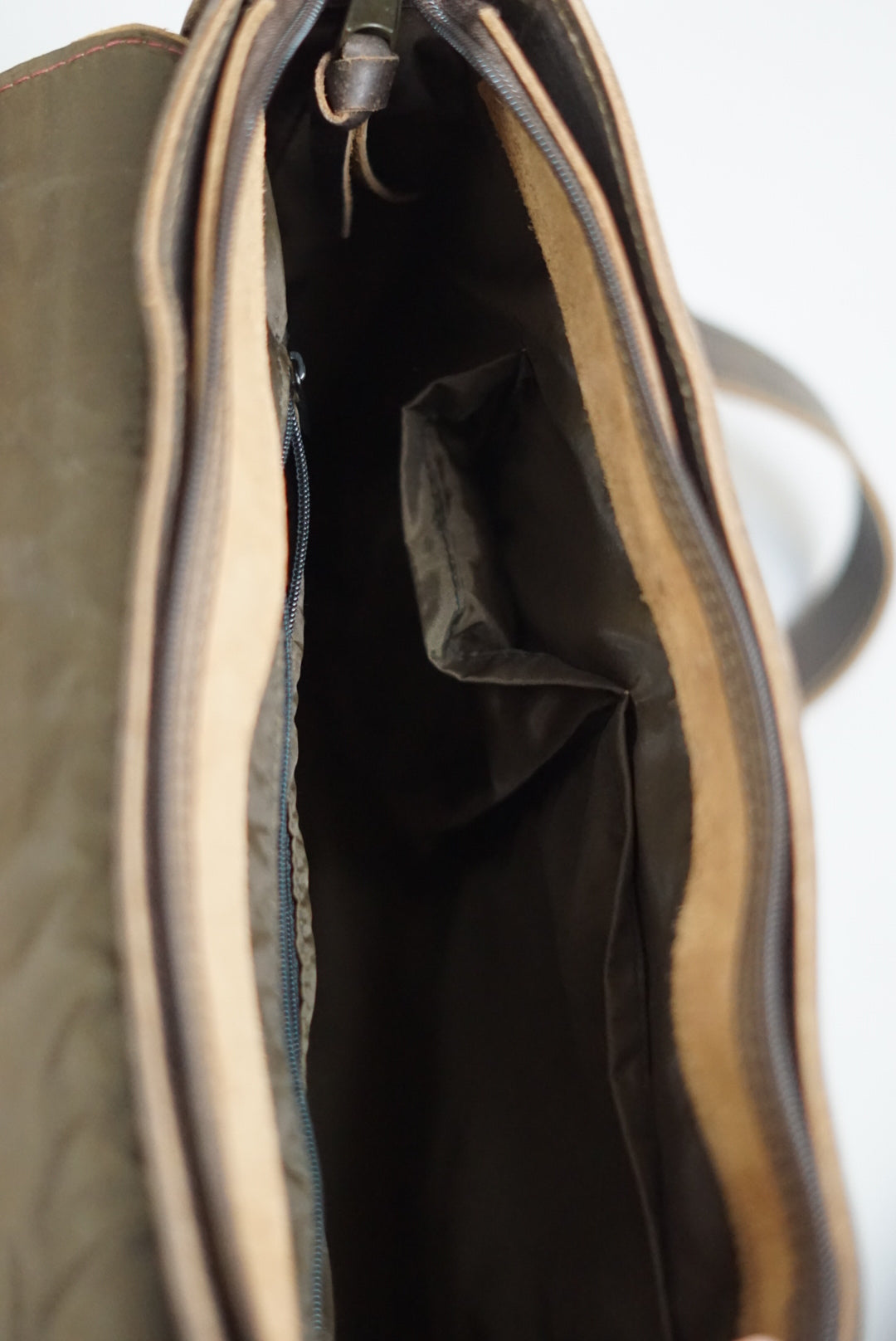 Brown Leather Shoulder Bag