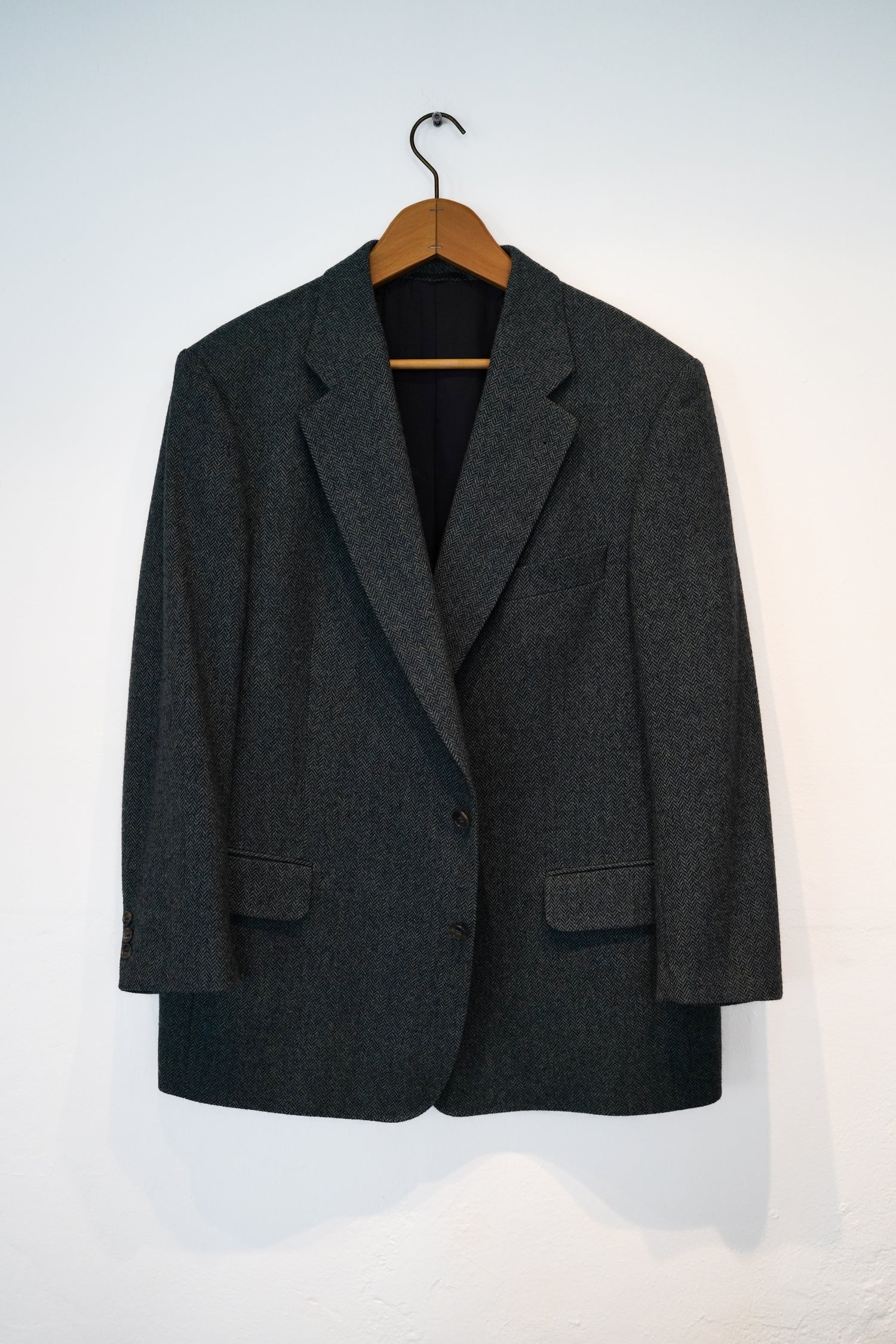 Burberry Green Virgin Wool Blazer