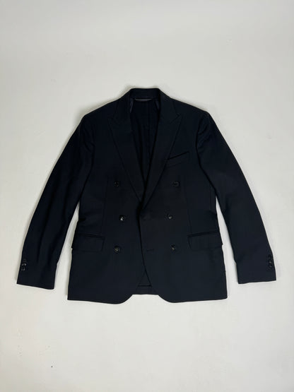 Gant Black Double-Breasted Blazer