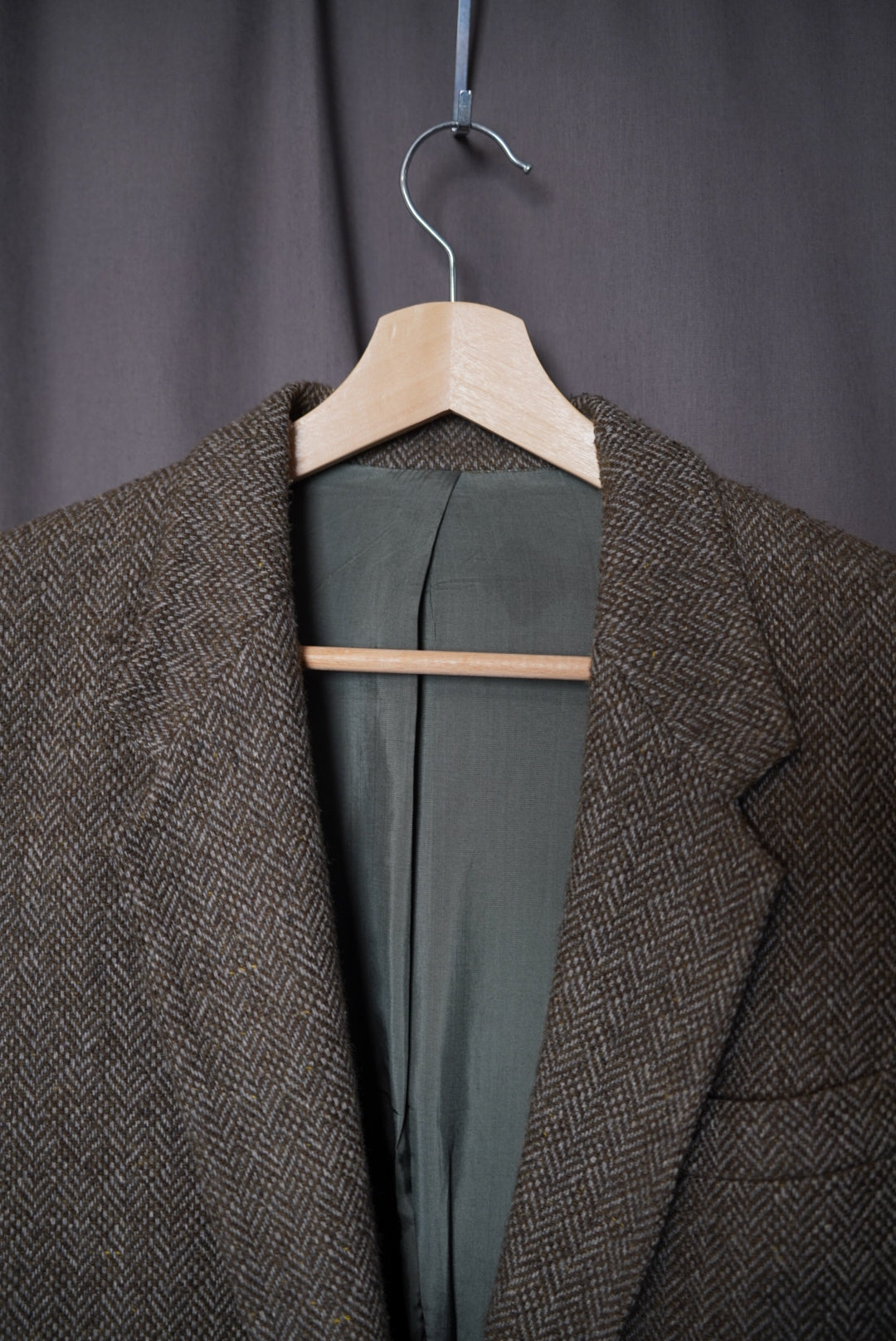 Conwell Brown Wool Blazer