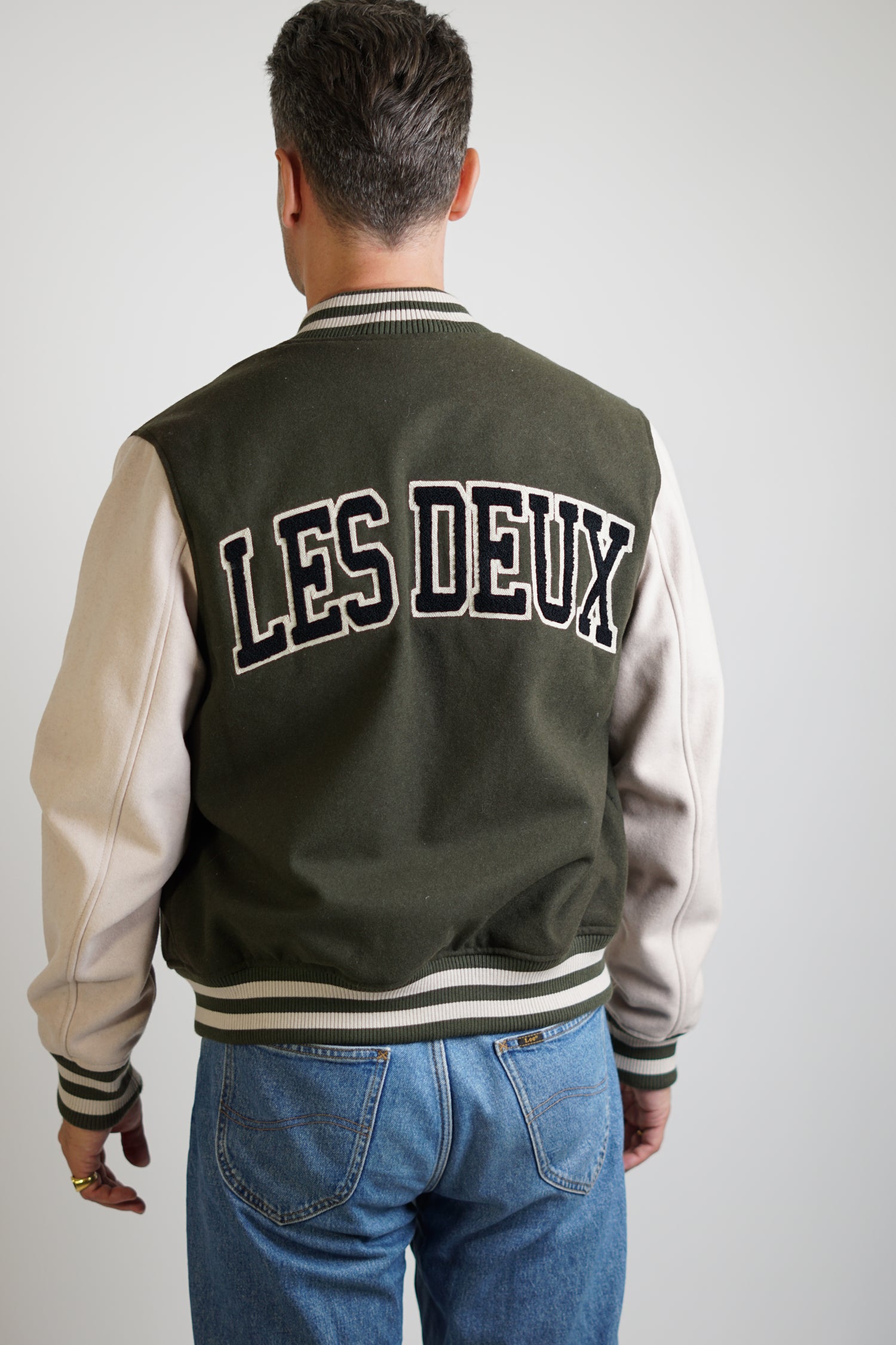 Les Deux Varsity Wool Jacket