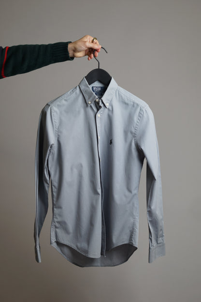 Polo Ralph Lauren Grey Slim Fit Button Down Shirt