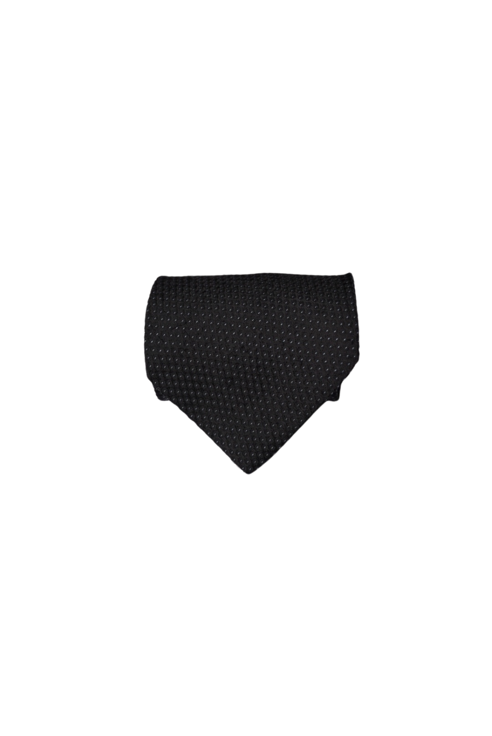 Hugo Boss Black and White Dotted Candy Tie