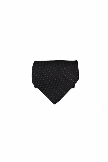 Hugo Boss Black and White Dotted Candy Tie