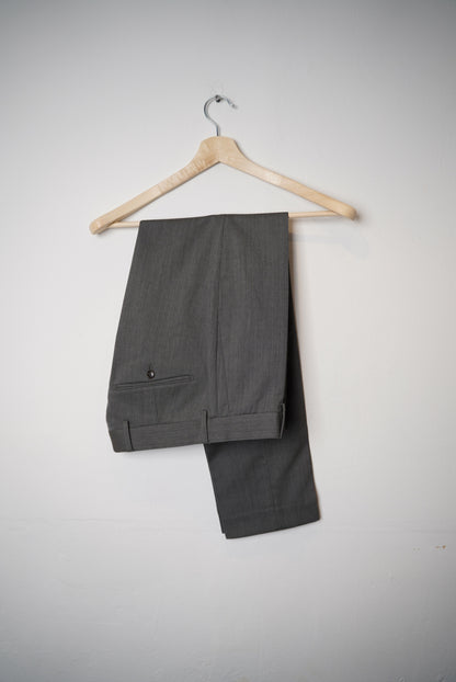 Tiger of Sweden Grey Jamonte Italian Cloth Regular Cotton Suit