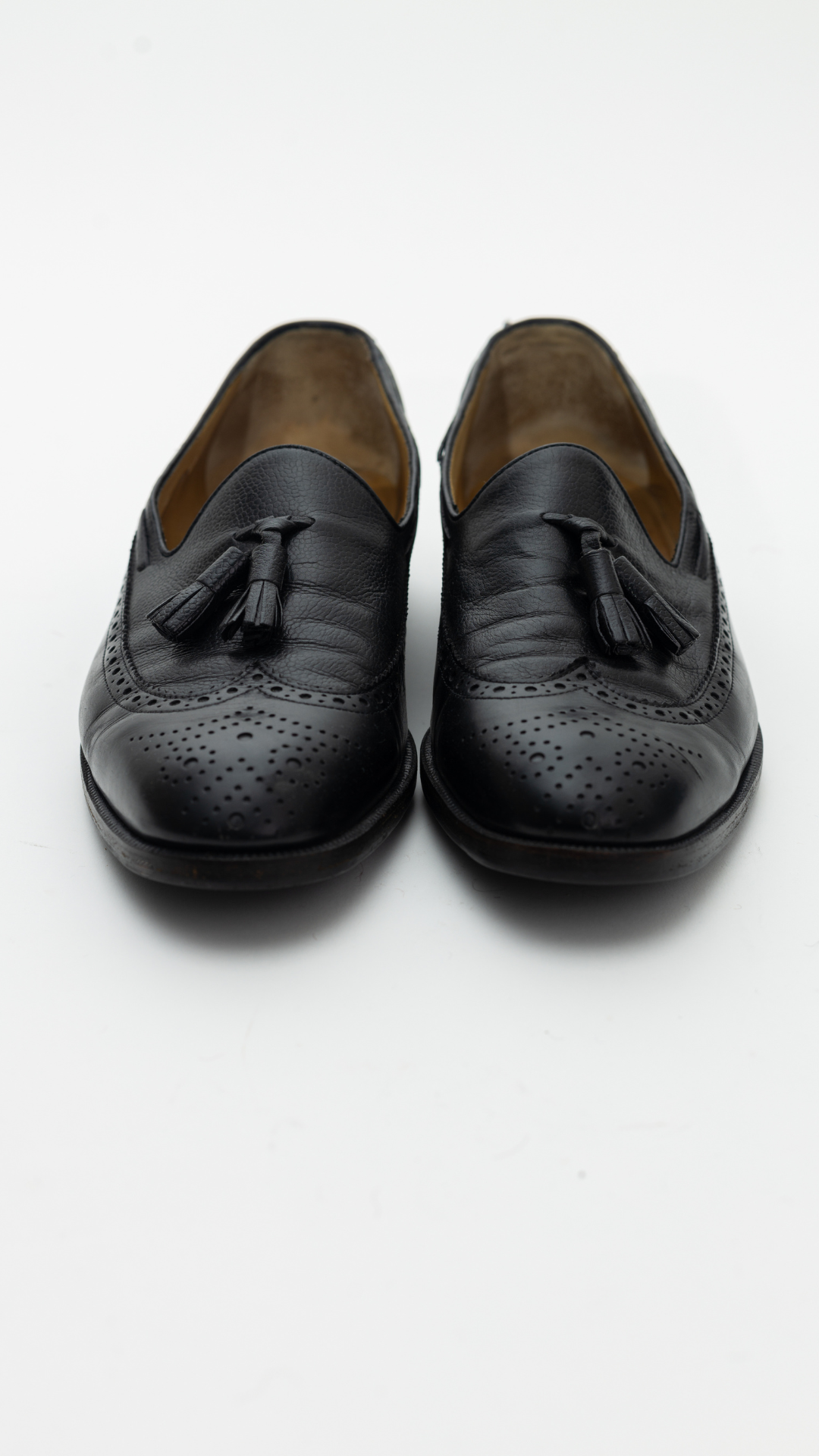 Moreschi Italian Leather Tassel Loafers