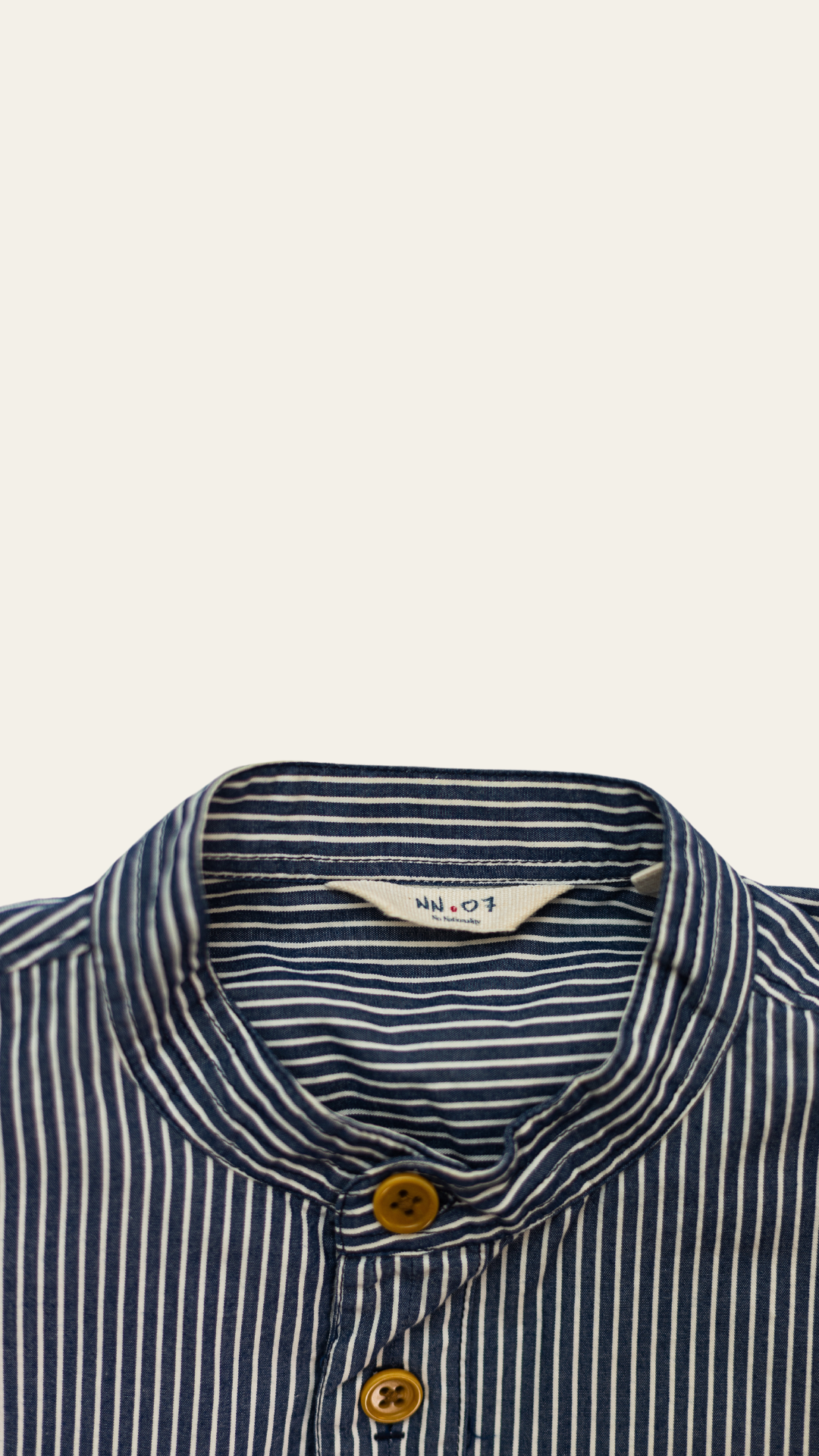 NN07 Blue &amp; White Stripped Shirt