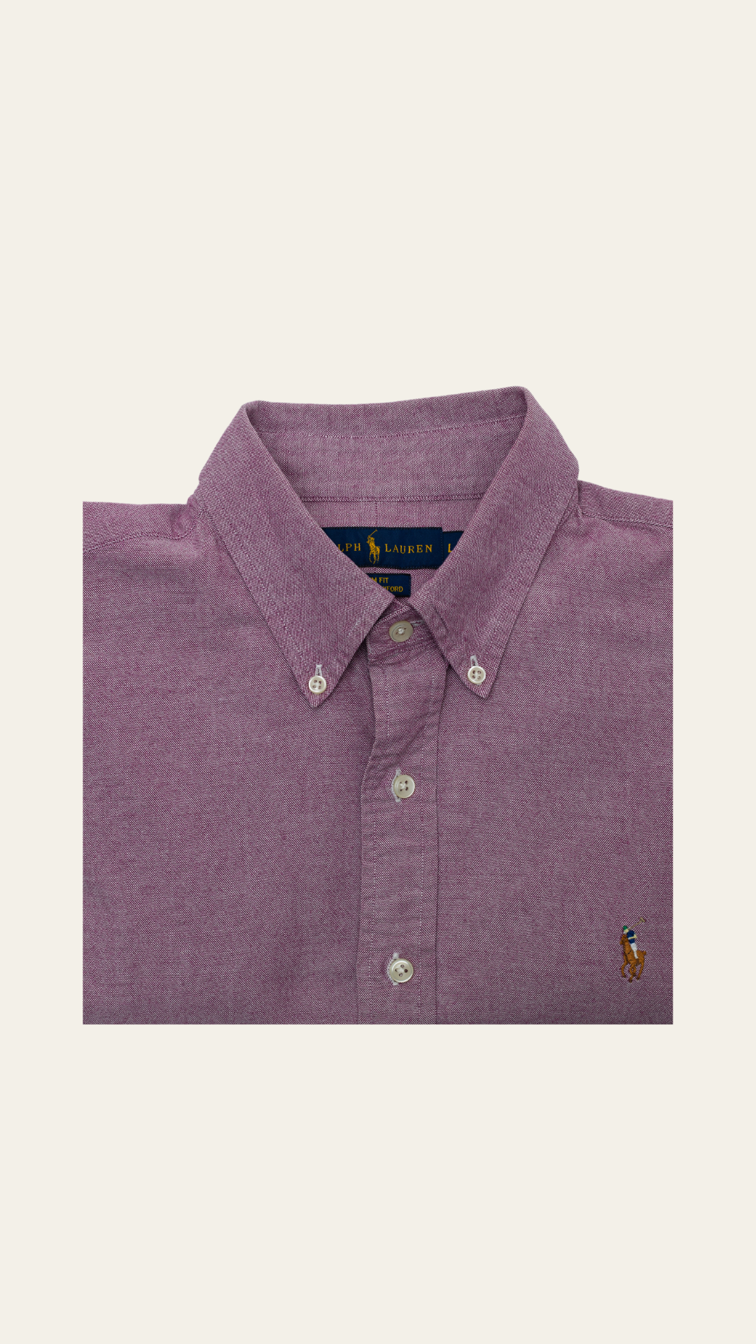 Ralph Lauren Pink Oxford Shirt