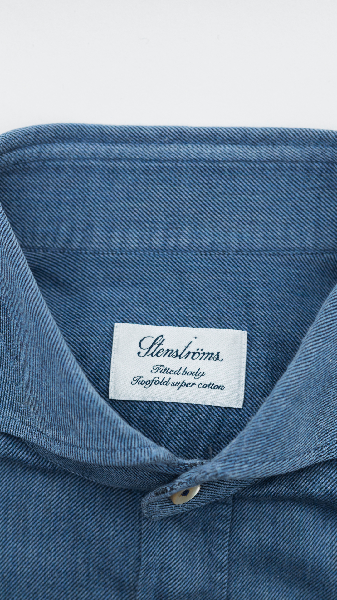 Stenströms Fitted body Denim Shirt