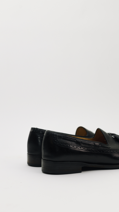 Moreschi Italian Leather Tassel Loafers