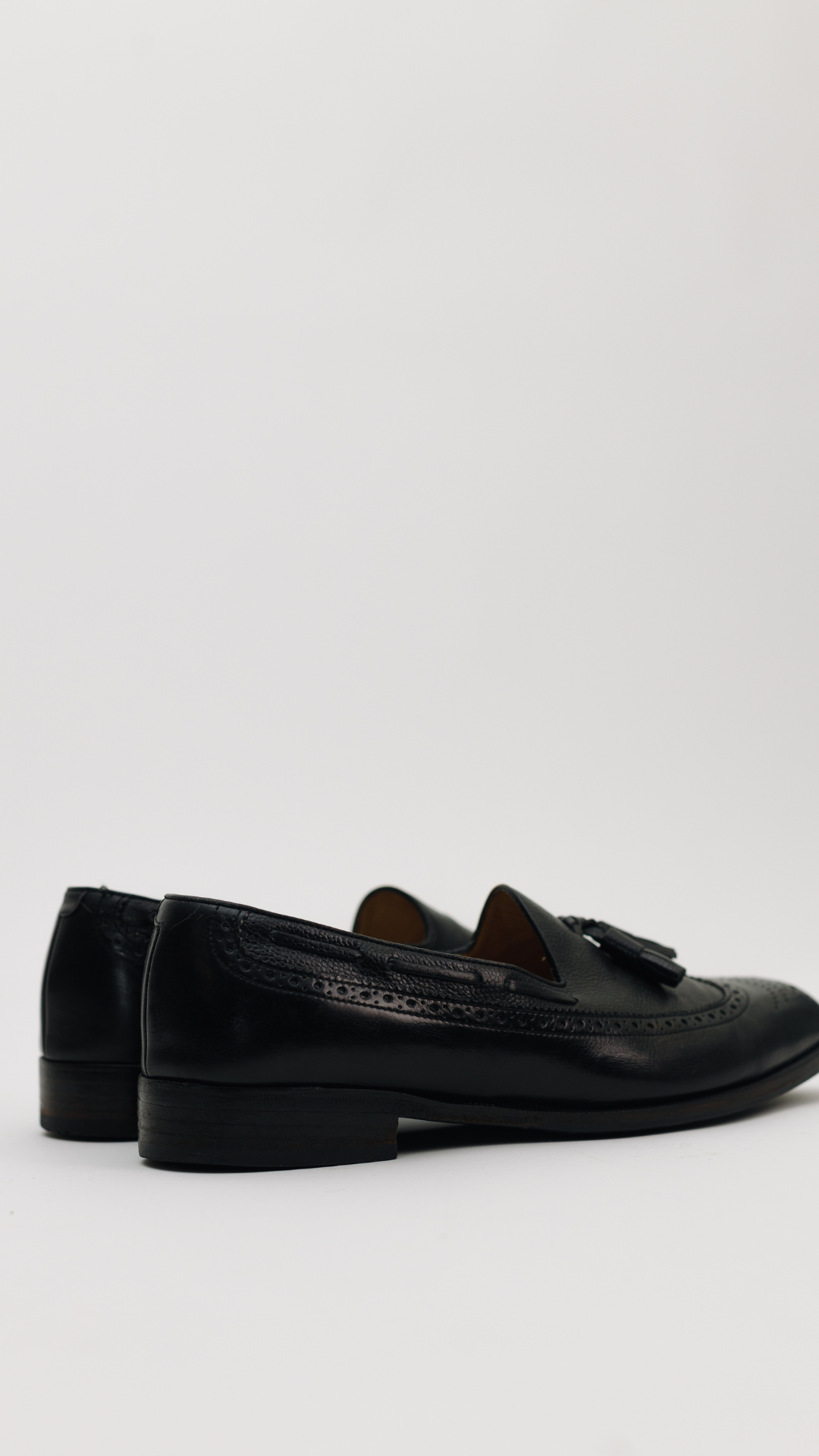 Moreschi Italian Leather Tassel Loafers