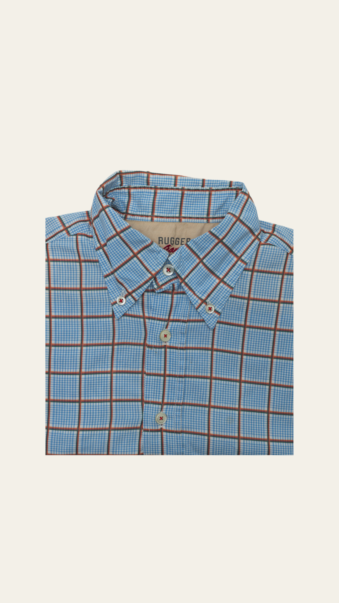 Gant Rugger Light Blue Checkered Shirt