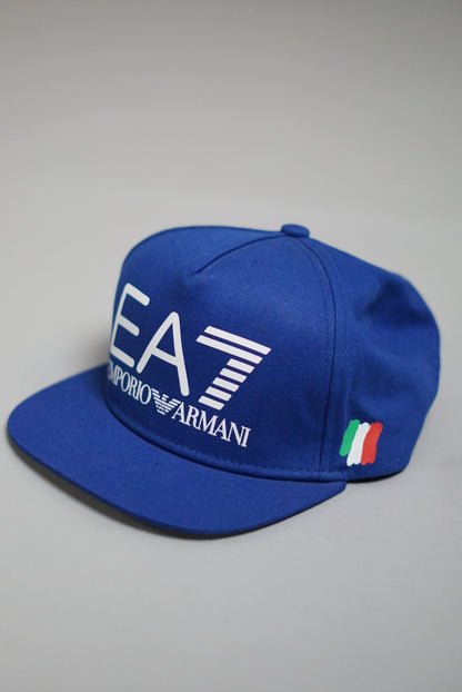 Emporio Armani EA7 Italy Blue Street Cap