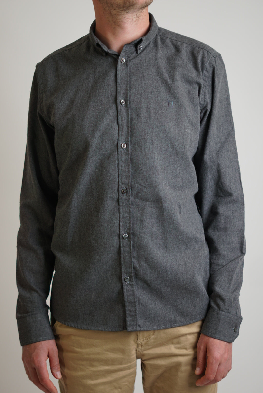 Les Deux Darkgrey Oxford Shirt