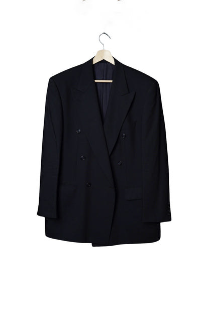 Bäumler Aventgarde Navy Double-Chested Wool Blazer