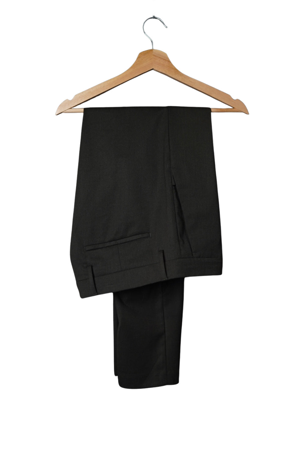 NN07 Dark Grey Theo Wool Chinos