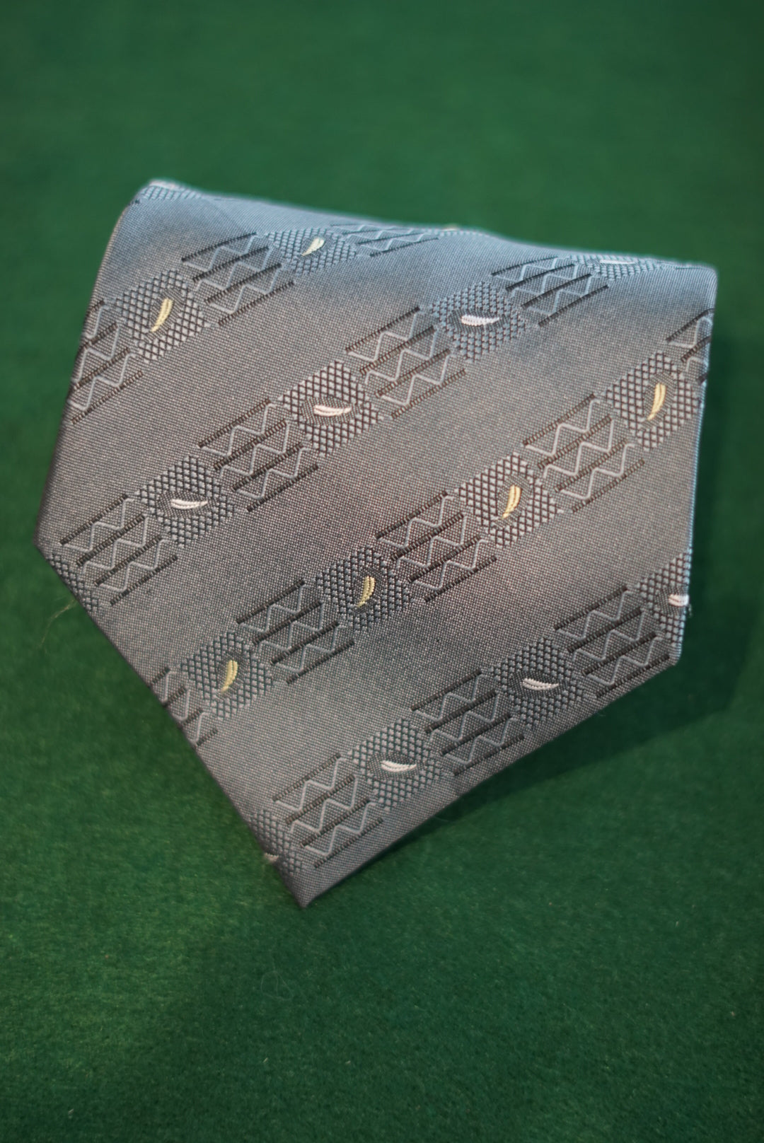 Giorgio Armani Grey Vintage Silk Tie