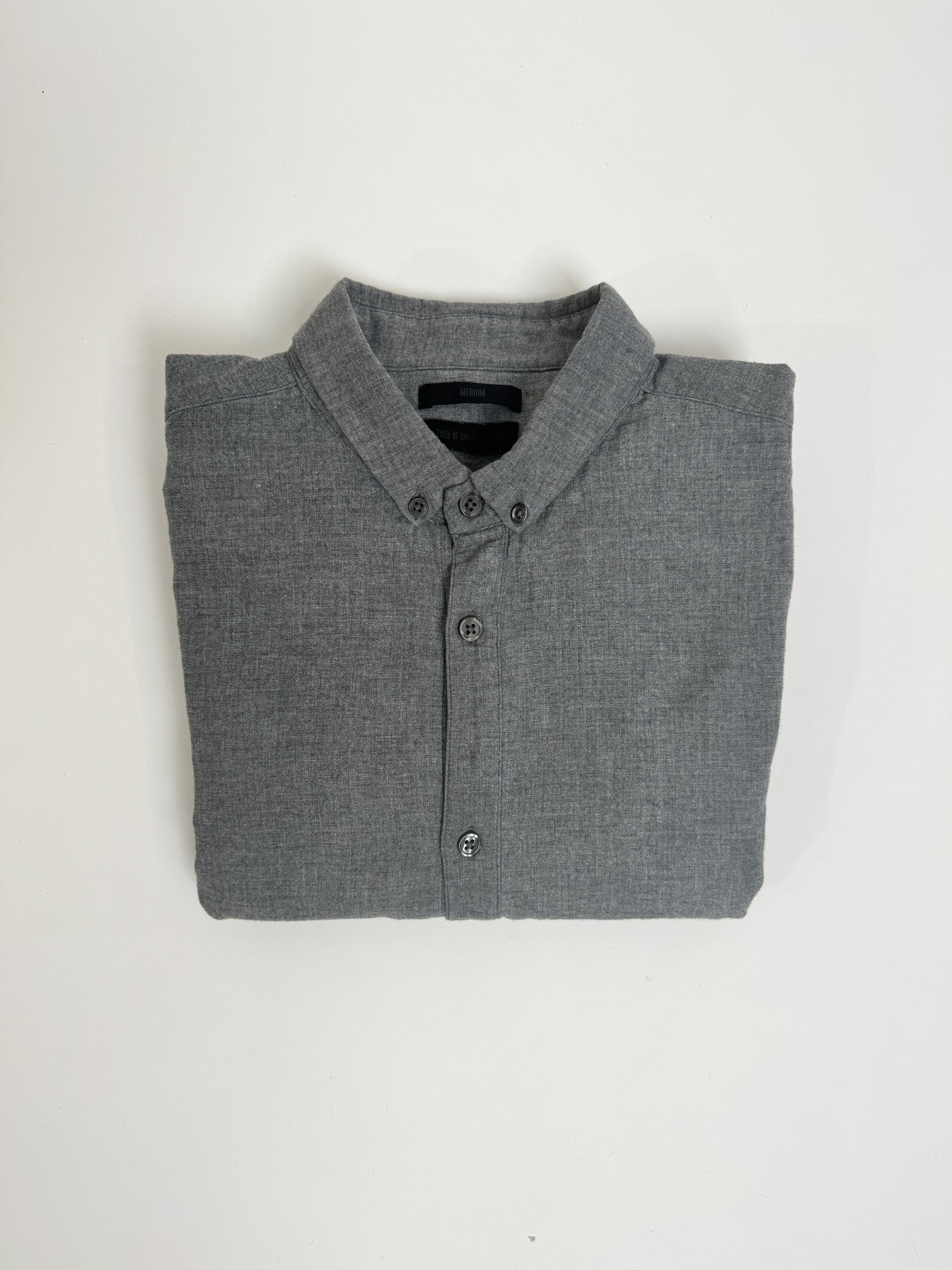 Tiger of Sweden Grey Button Down Shirt