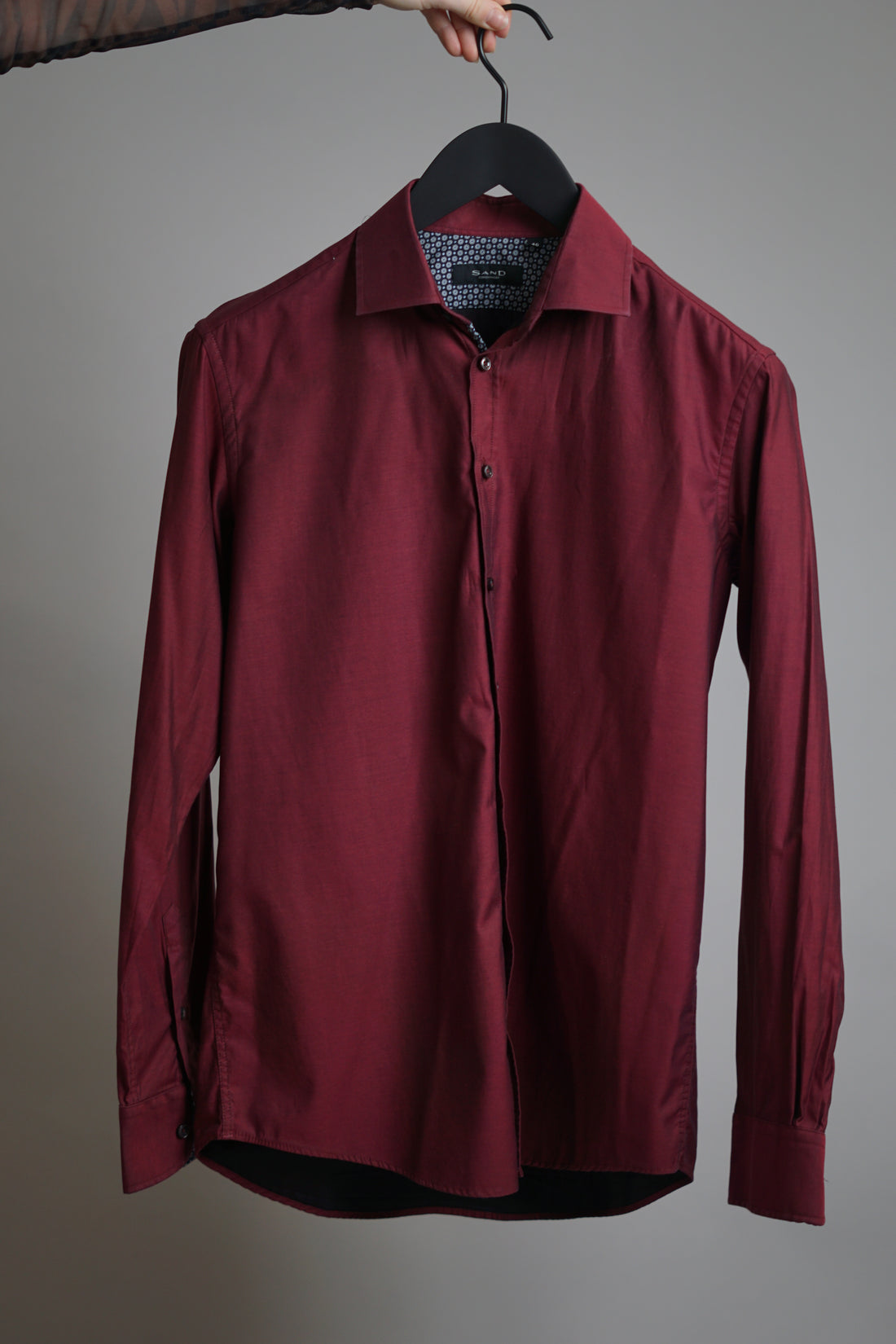 Sand Copenhagen Red Cotton Shirt