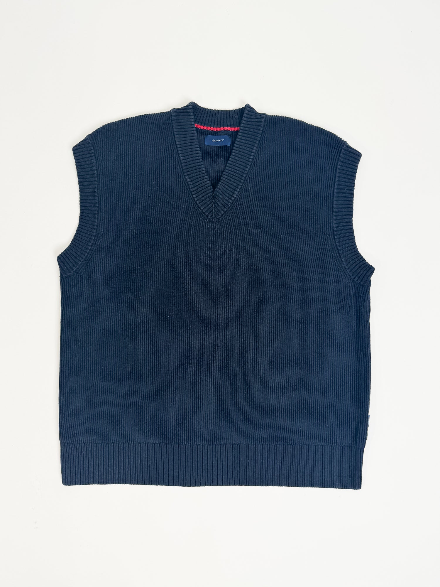 Gant Dark Navy Knit Vest