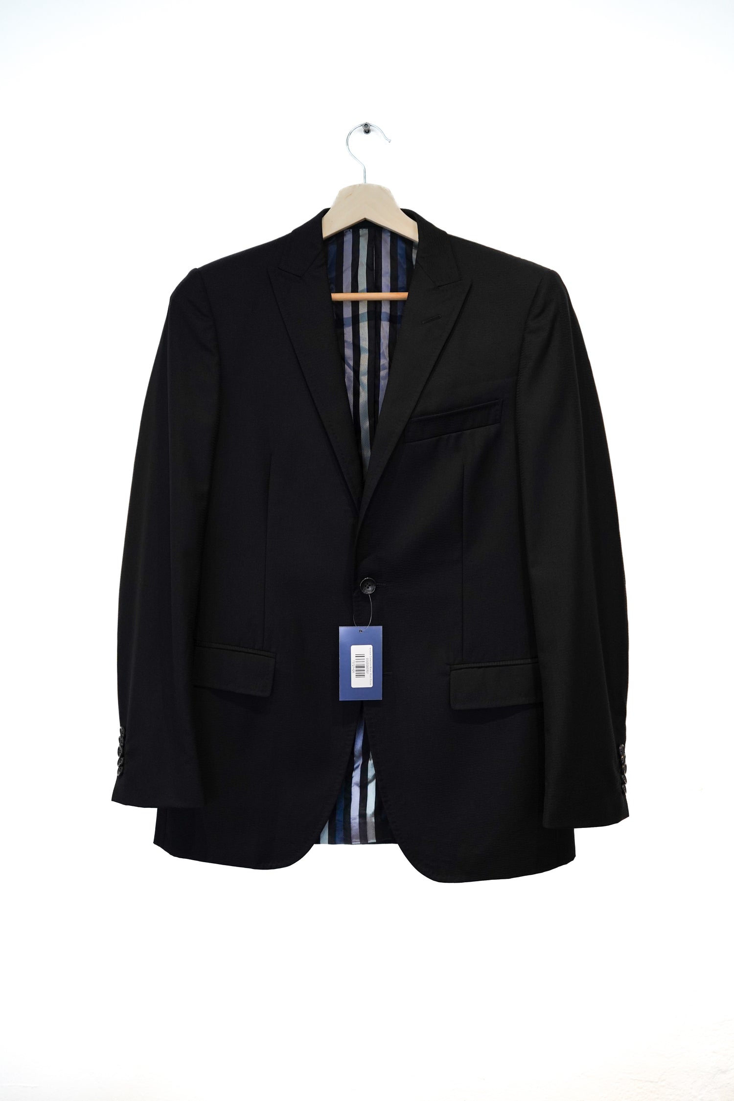 Versace Collection Black Wool Blazer