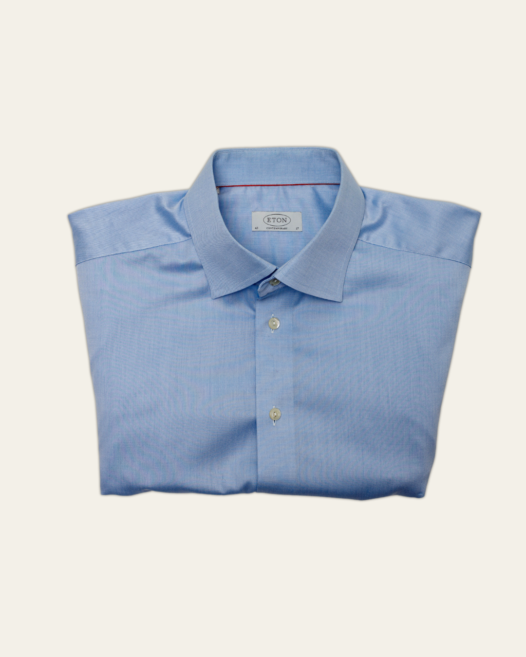 Eton Light Blue Short Sleeved Shirt