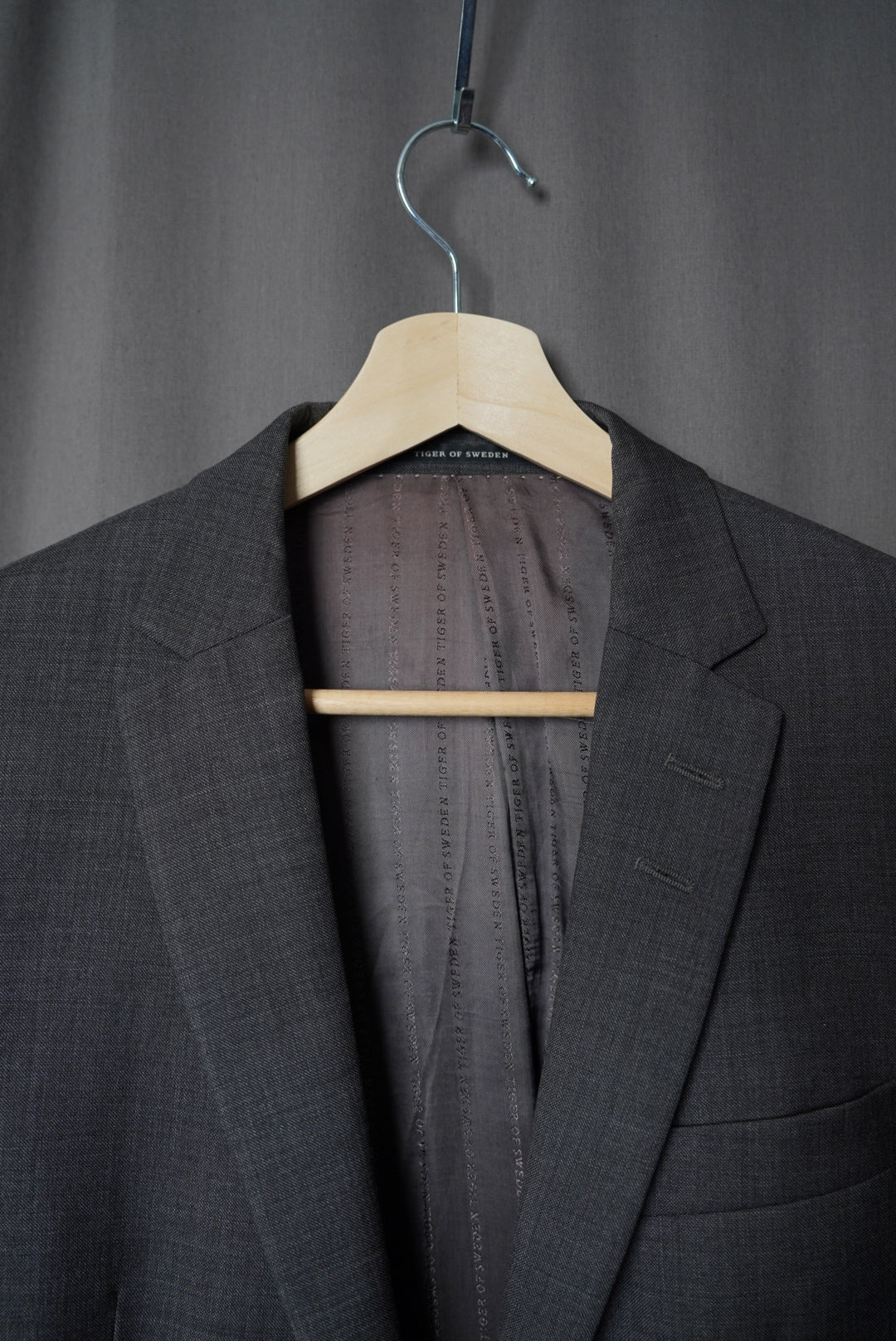 Tiger of Sweden Darkgrey New Bates Wool Blazer