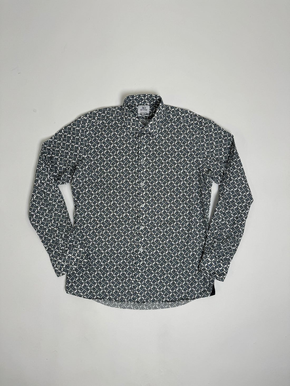 Sand Copenhagen XO Fine Italian Fabrics Turtle Pattern Shirt