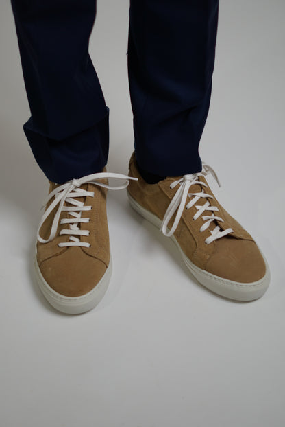 Matinique Light Brown Suede Sneakers