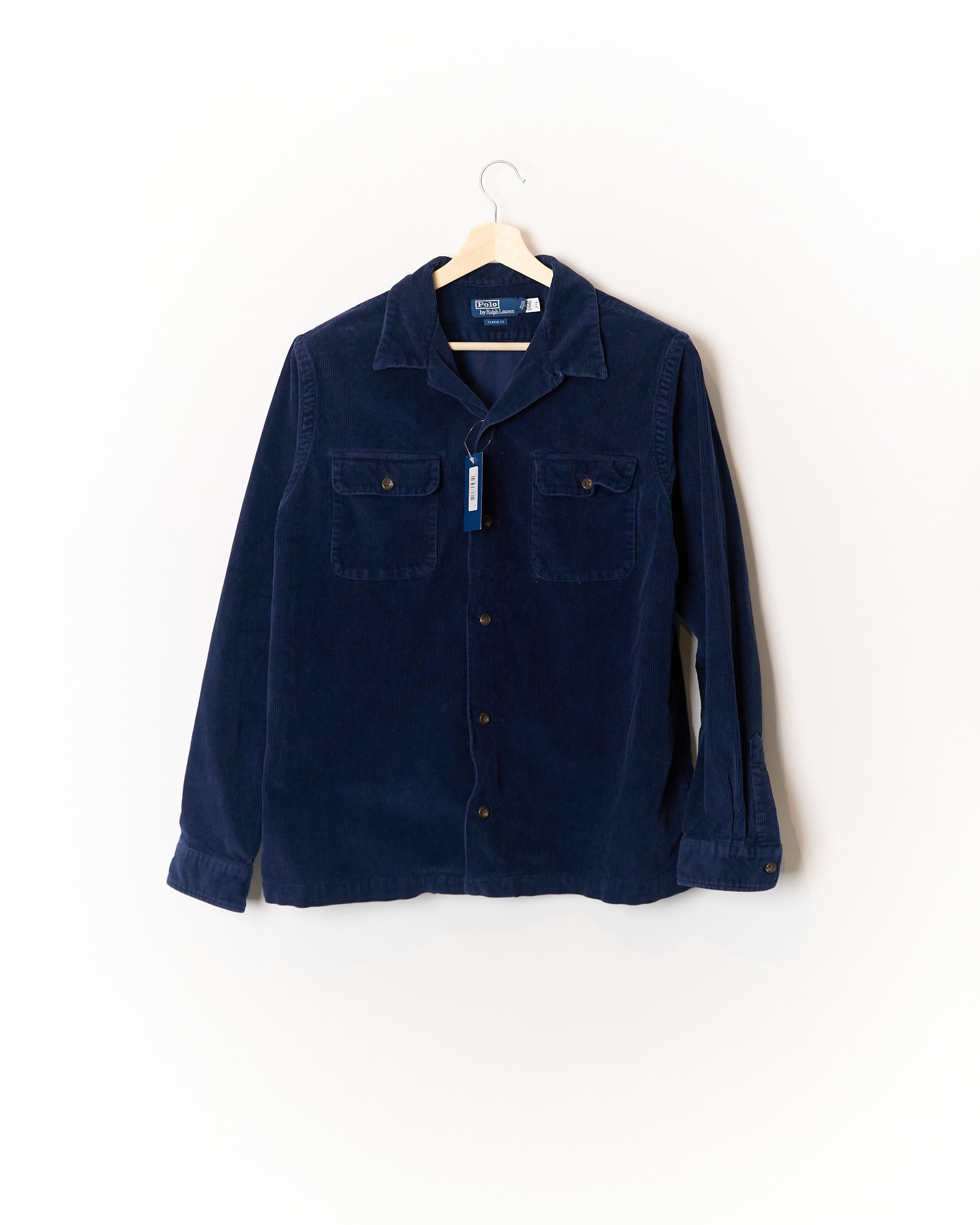Polo Ralph Lauren Navy Corduroy Classic Fit Overshirt