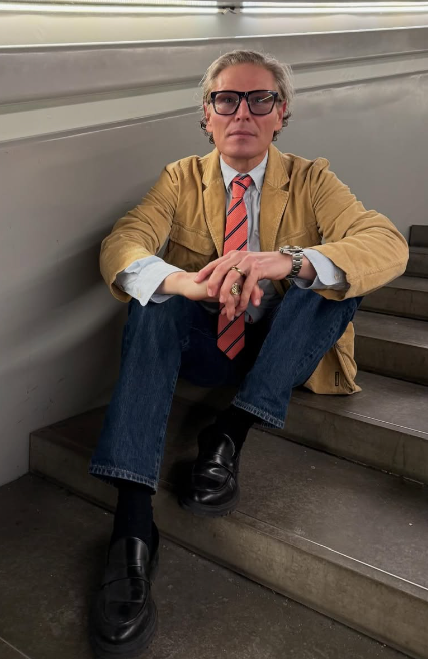 Armani Jeans Beige Corduroy Safari Jacket Overshirt