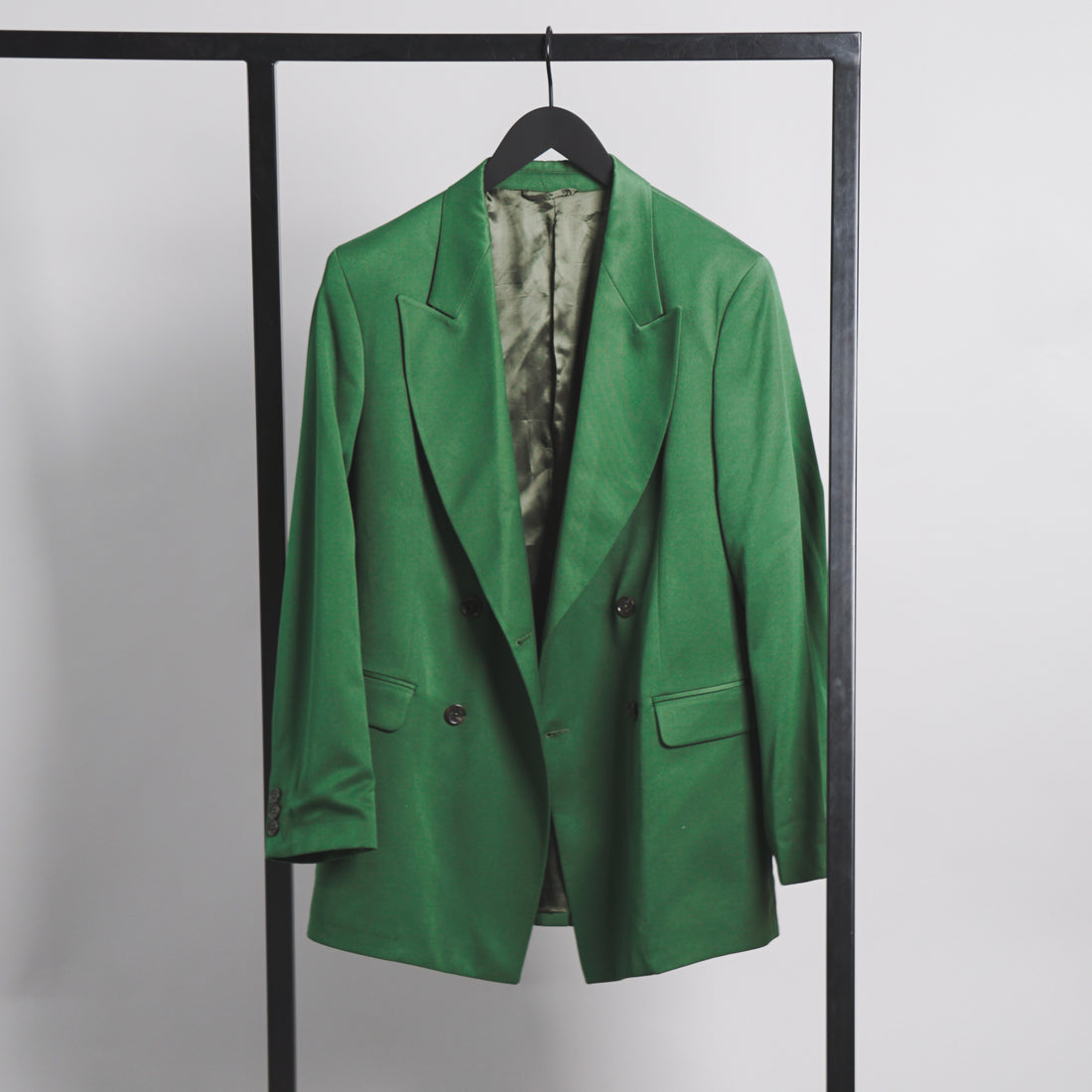 Han Kjøbenhavn Green Double Breasted Blazer